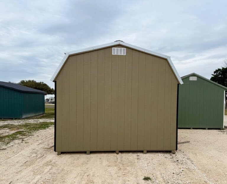 001010626 12x16 Dutchbarn shed for sale in Belton TX durable outdoor storage (2) 12x16 Dutchbarn