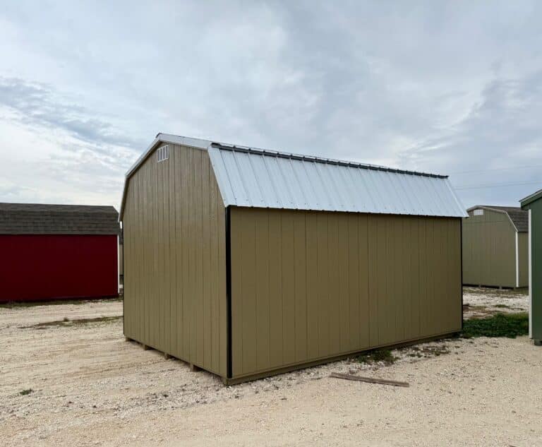 001010626 12x16 Dutchbarn shed for sale in Belton TX durable outdoor storage (3) 12x16 Dutchbarn