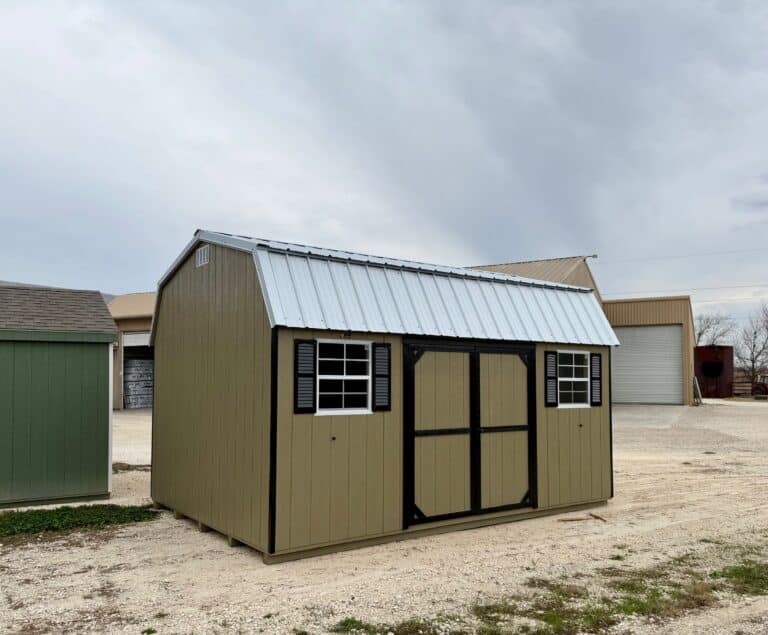 001010626 12x16 Dutchbarn shed for sale in Belton TX durable outdoor storage (4) 12x16 Dutchbarn