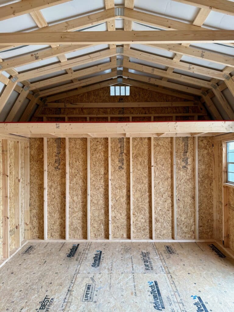 001010626 12x16 Dutchbarn shed for sale in Belton TX durable outdoor storage (8) 12x16 Dutchbarn