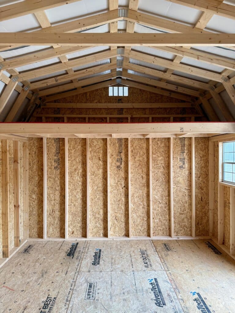 002010726 12x16 Dutchbarn Shed for sale Salado TX durable outdoor storage (4) 12x16 Dutchbarn