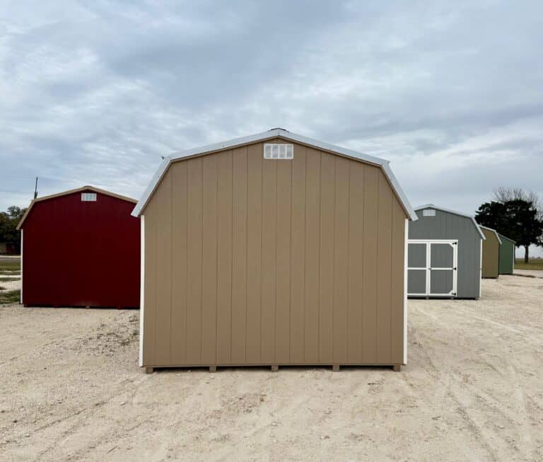 002010726 12x16 Dutchbarn Shed for sale Salado TX durable outdoor storage (8) 12x16 Dutchbarn