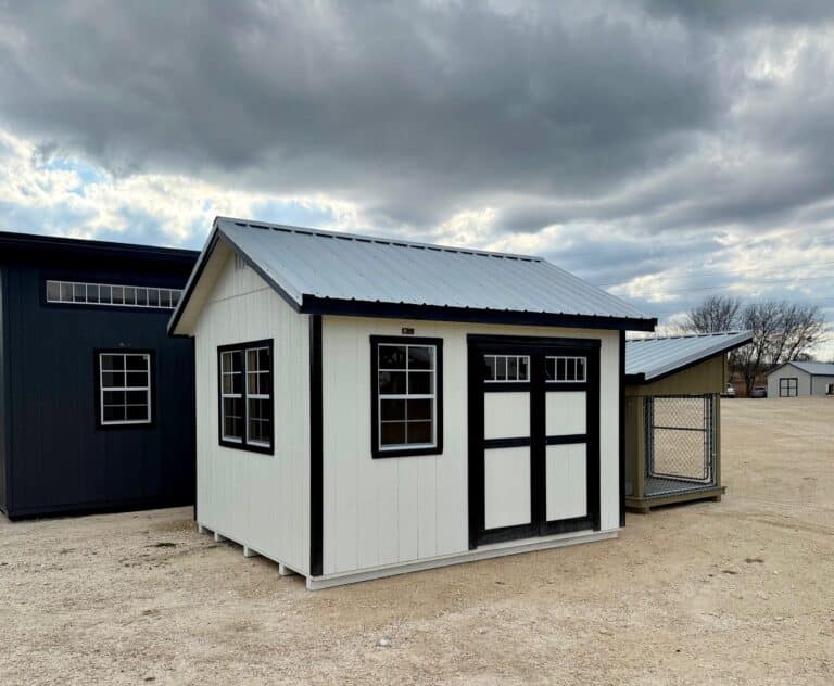 011012026 10x12 Classic shed for sale Rosebud Texas durable outdoor storage (2) 10x12 Classic Shed