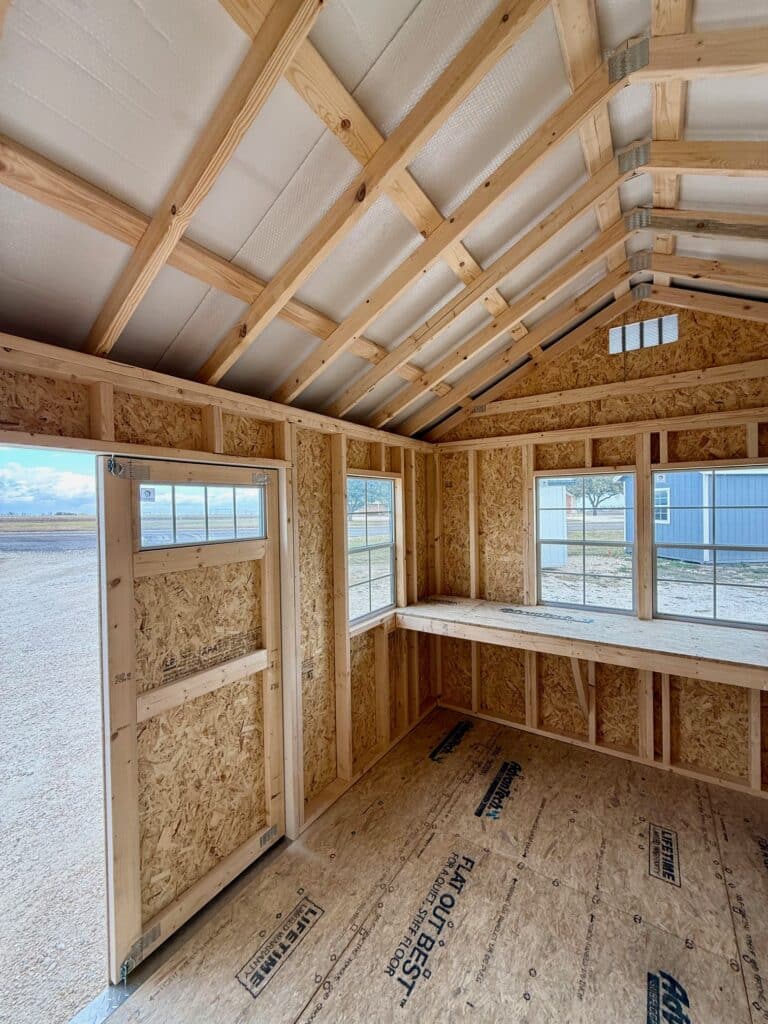 011012026 10x12 Classic shed for sale Rosebud Texas durable outdoor storage (4) 10x12 Classic Shed