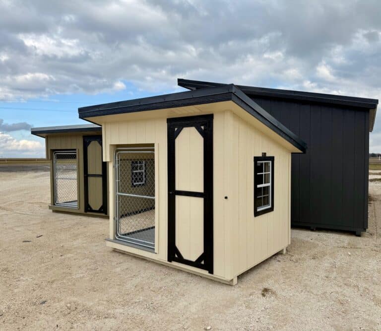 014012026 6x8 Dog Kennel for sale Salado Texas durable outdoor pet housing (3) 6x8 Dog Kennel