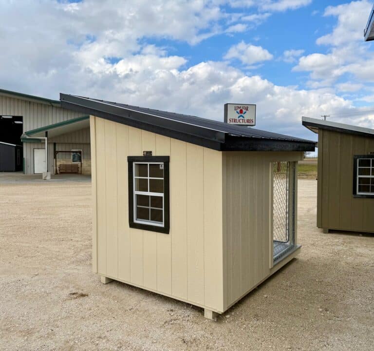 014012026 6x8 Dog Kennel for sale Salado Texas durable outdoor pet housing (8) 6x8 Dog Kennel