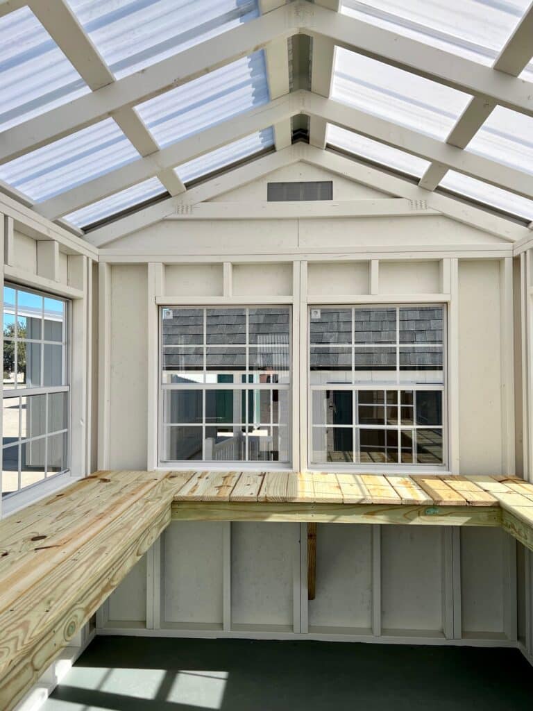 8x10 Workshop Greenhouse
