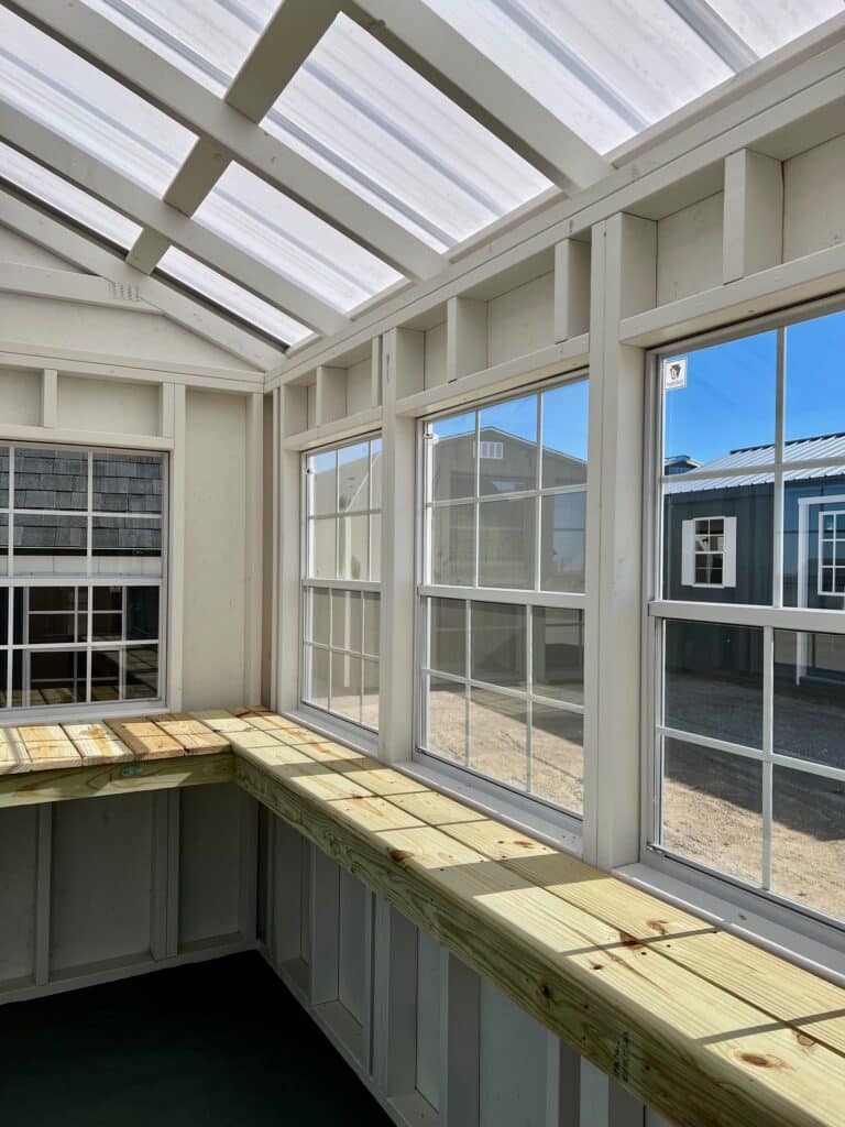 8x10 Workshop Greenhouse