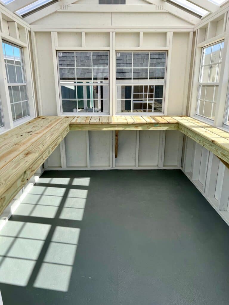 8x10 Workshop Greenhouse