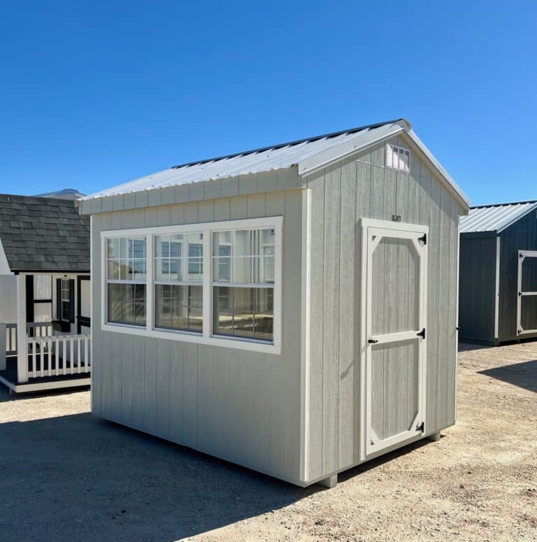 8x10 Workshop Greenhouse