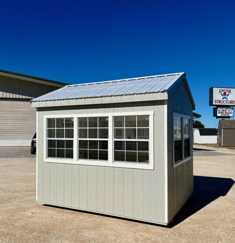 8x10 Workshop Greenhouse