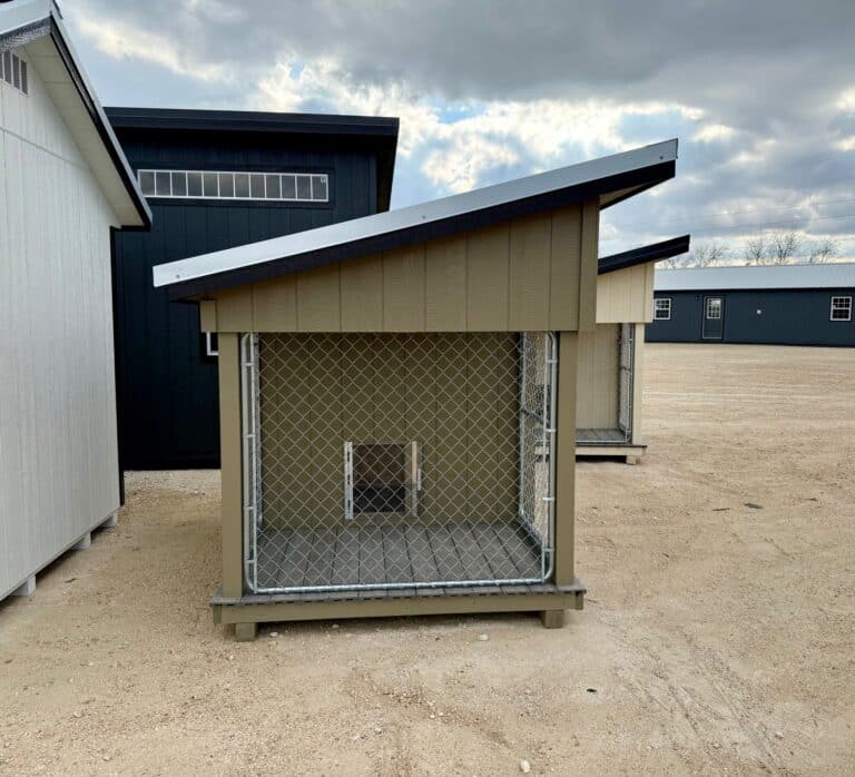 015012026 6x8 Dog Kennel for sale Belton Texas Durable pet housing 6x8 Dog Kennel