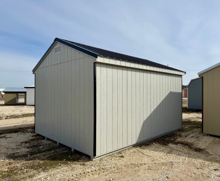 028012926 12x16 Workshop shed for sale in Itasca texas durable outdoor storage 12x16 Workshop