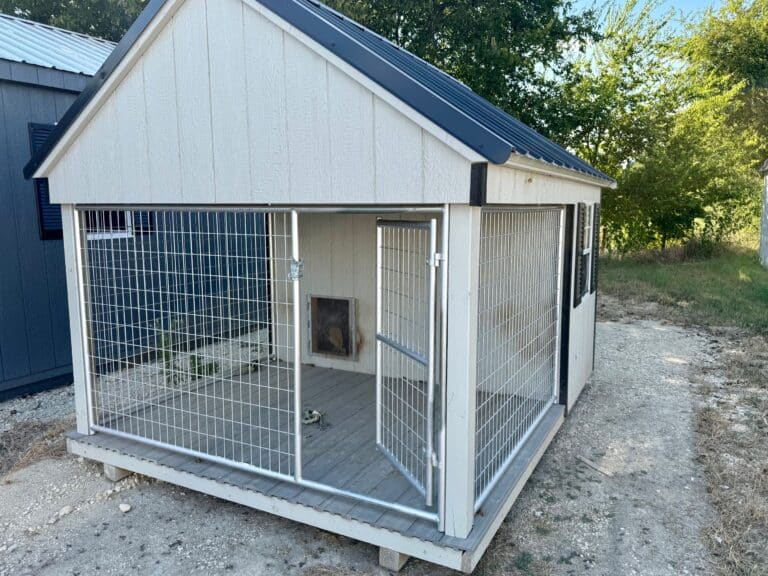 8x10 Dog Kennel, Rental Return