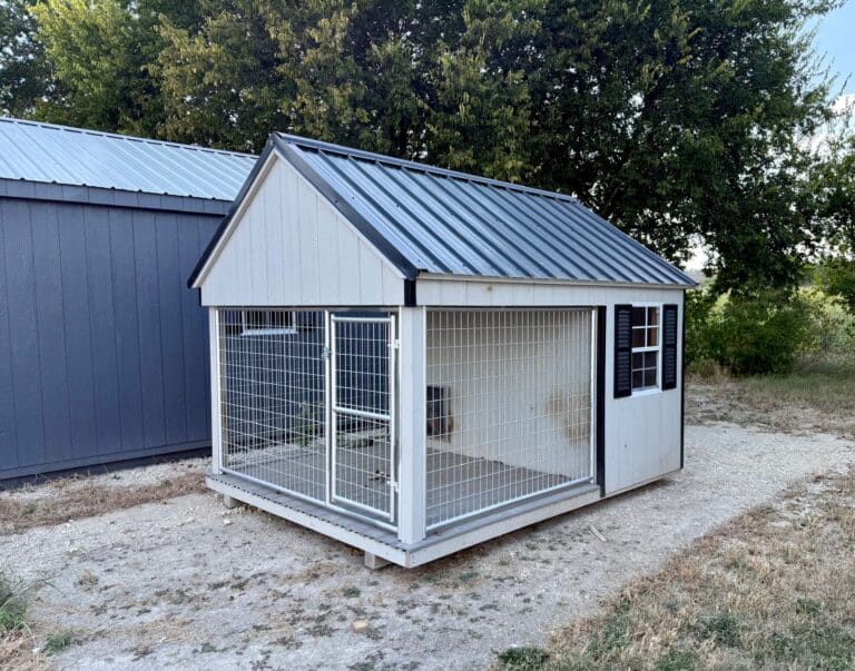 8x10 Dog Kennel, Rental Return