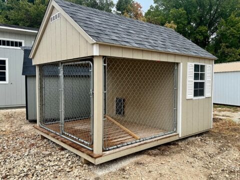 8x10 Dog Kennel, Rental Return