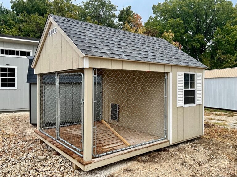8x10 Dog Kennel, Rental Return