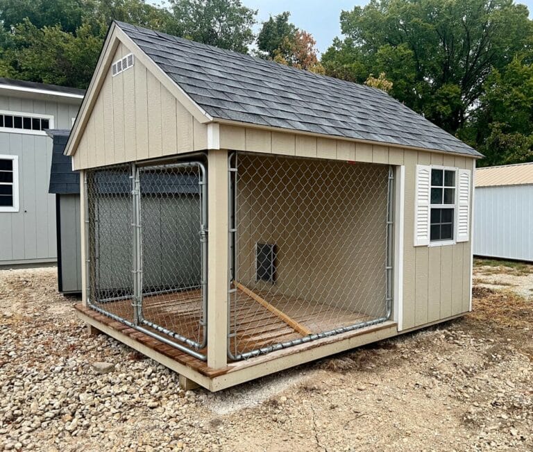 8x10 Dog Kennel, Rental Return