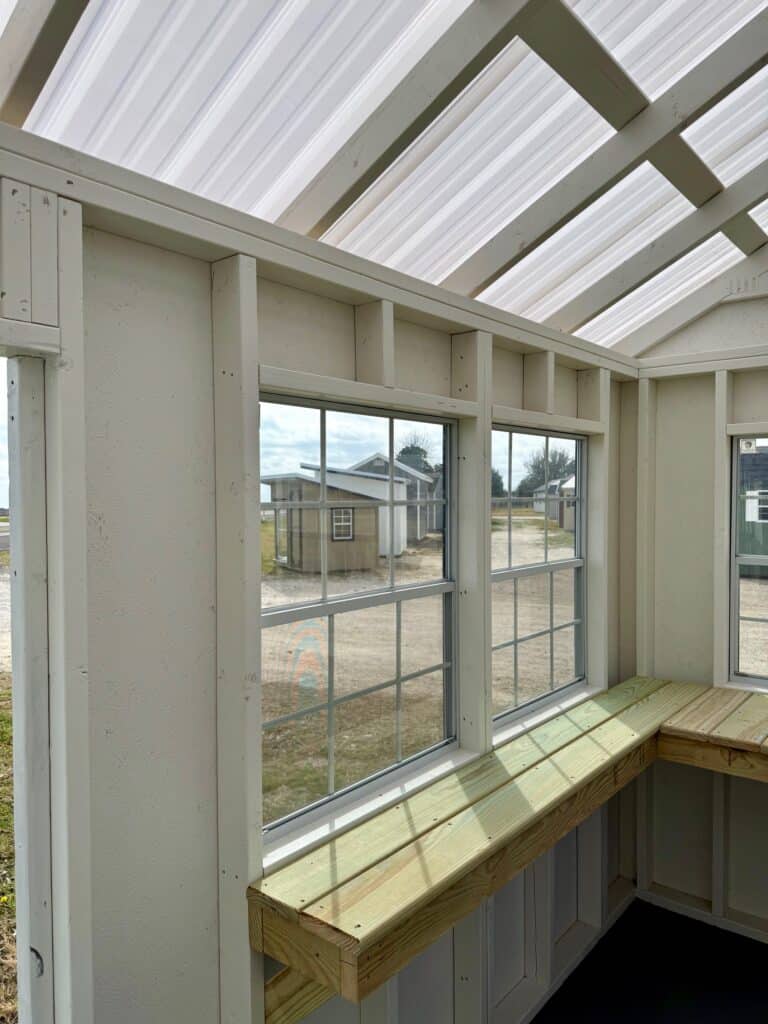 040021326 Classic Greenhouse Shed for sale Covington Texas Durable Outdoor Storage (3) 8x12 Classic Greenhouse