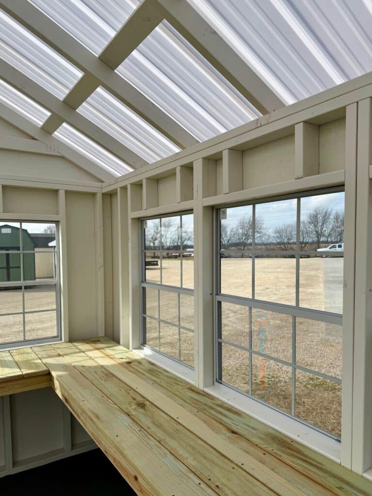 040021326 Classic Greenhouse Shed for sale Covington Texas Durable Outdoor Storage (5) 8x12 Classic Greenhouse