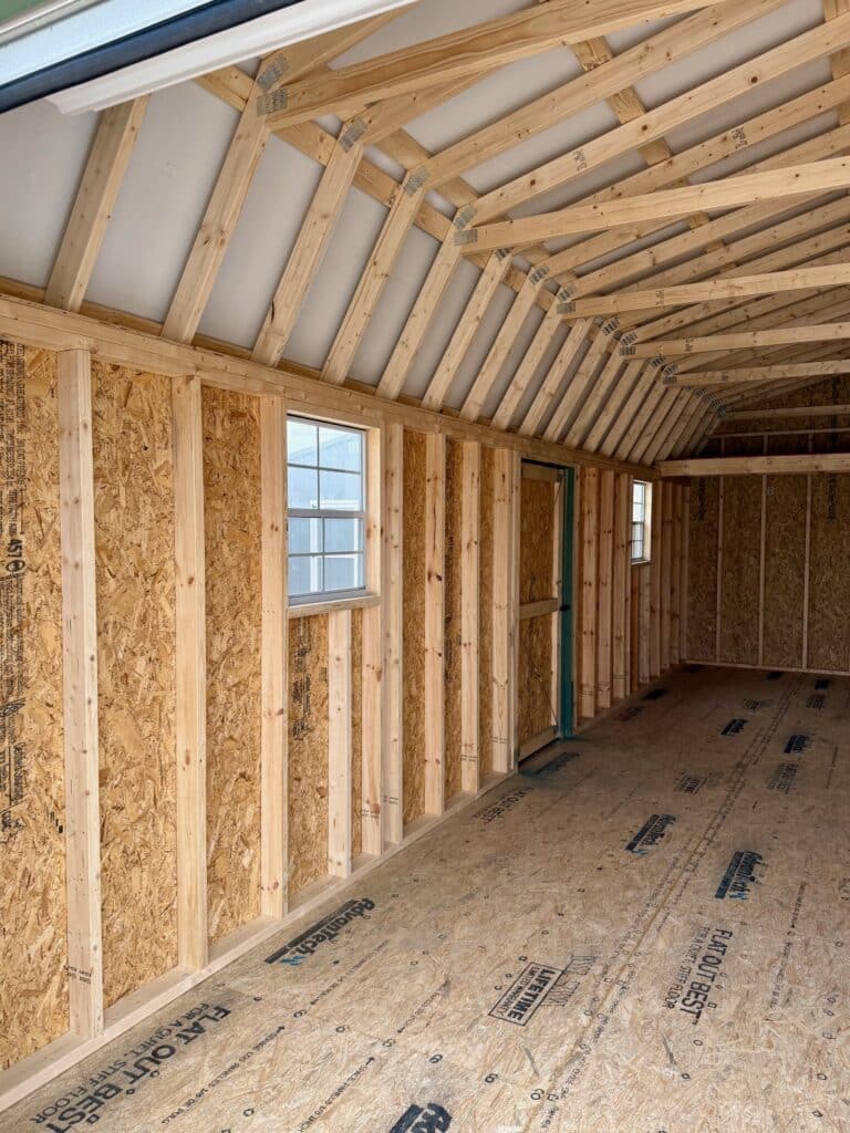 042021626 12x28 Dutchbarn shed for sale Liberty Hill Texas Durable Outdoor Storage (4) 12x28 Dutchbarn