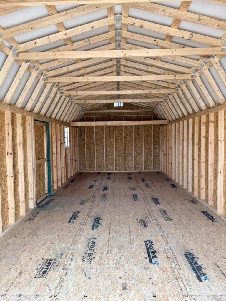 042021626 12x28 Dutchbarn shed for sale Liberty Hill Texas Durable Outdoor Storage (5) 12x28 Dutchbarn