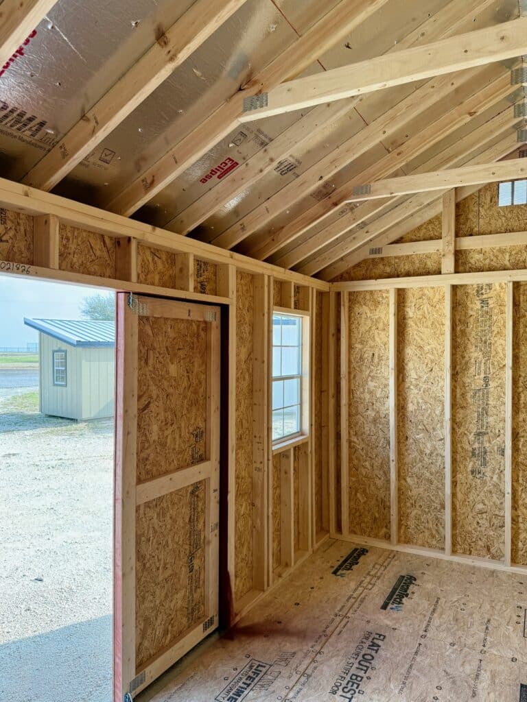 043021826 10x16 Classic Shed for sale Barclay Texas Durable Outdoor Storage (5) 10x16 Classic Shed