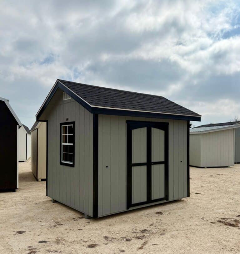 050022526 8x10 Classic Shed for sale Cedar Springs Texas Durable Outdoor Storage (2) 8x10 Classic Shed