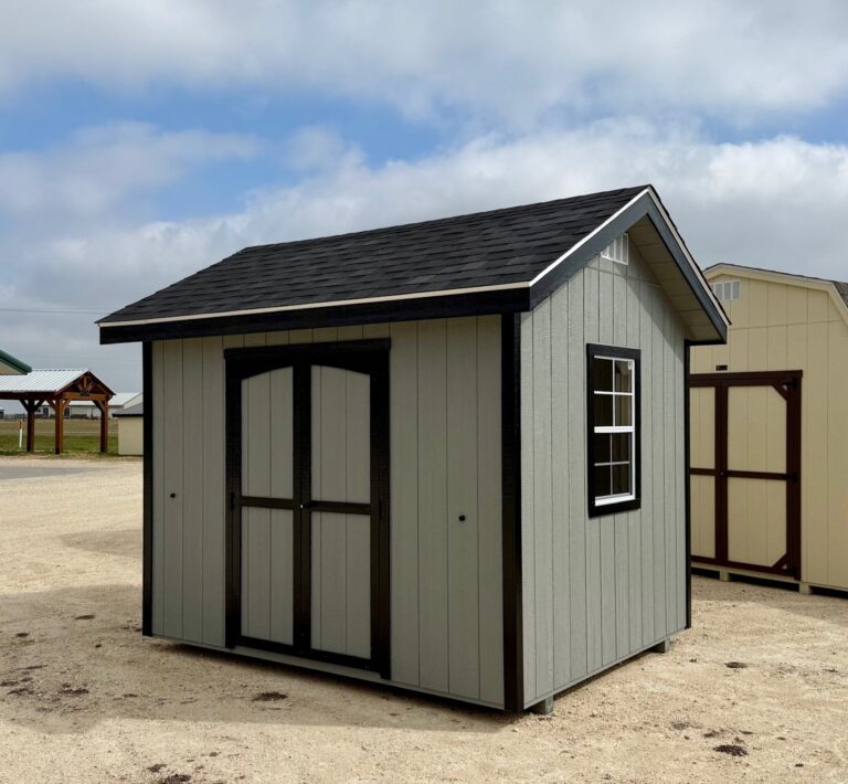 050022526 8x10 Classic Shed for sale Cedar Springs Texas Durable Outdoor Storage (3) 8x10 Classic Shed