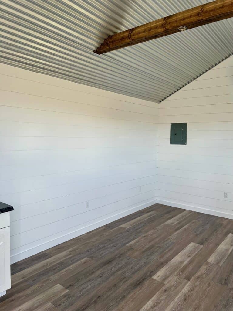 12x24 Classic Cabin, Finished Interior