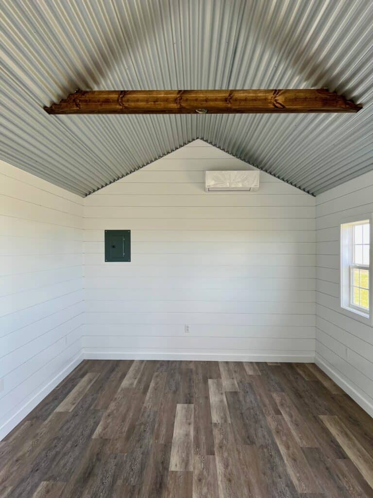 12x24 Classic Cabin, Finished Interior