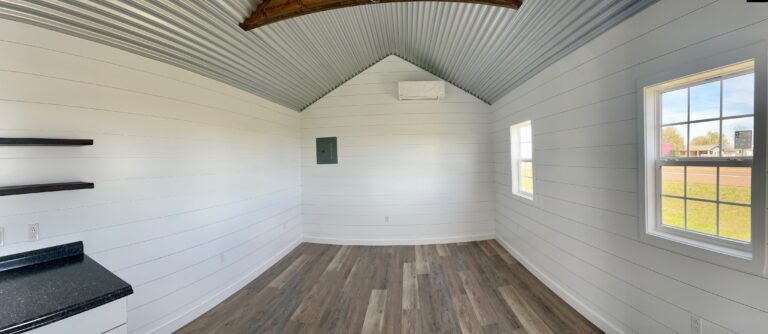 12x24 Classic Cabin, Finished Interior