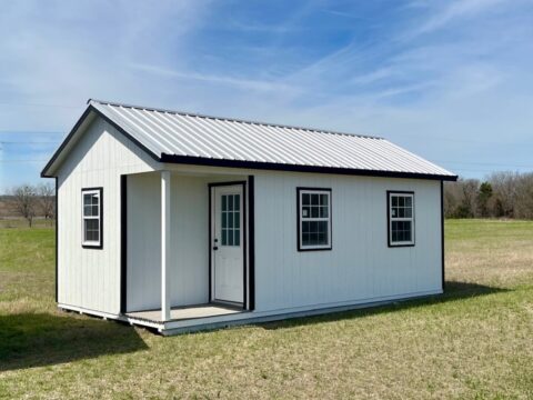 12x24 Classic Cabin, Finished Interior