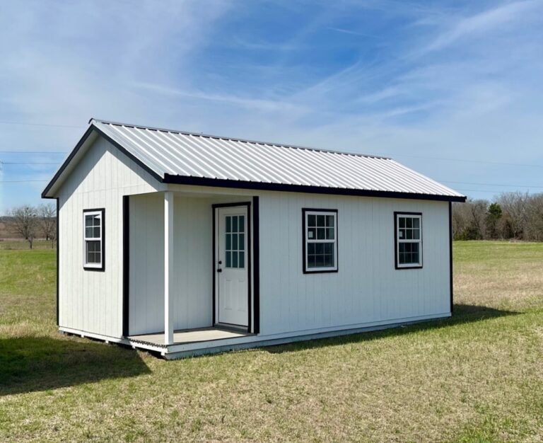 12x24 Classic Cabin, Finished Interior