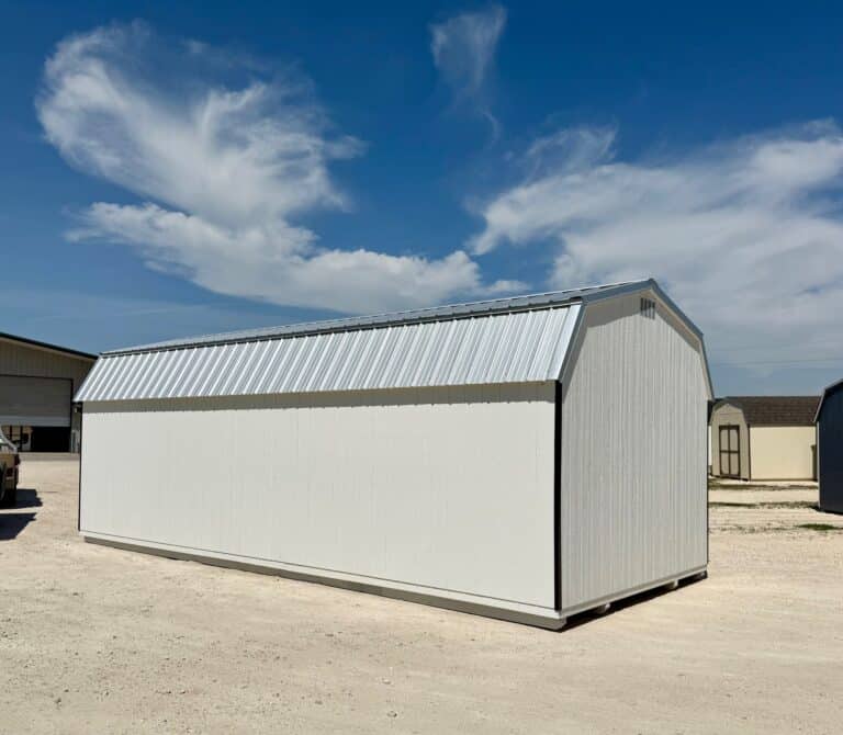 068031926 12x28 Dutchbarn shed for sale Little River Academy Texas Durable Outdoor Storage (2) 12x28 Dutchbarn