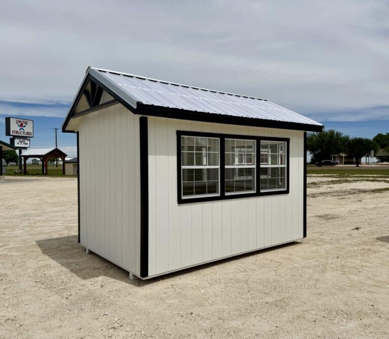076040226 8x12 Classic Greenhouse for sale Waco Texas Durable Outdoor Shed (5) 8x12 Classic Greenhouse