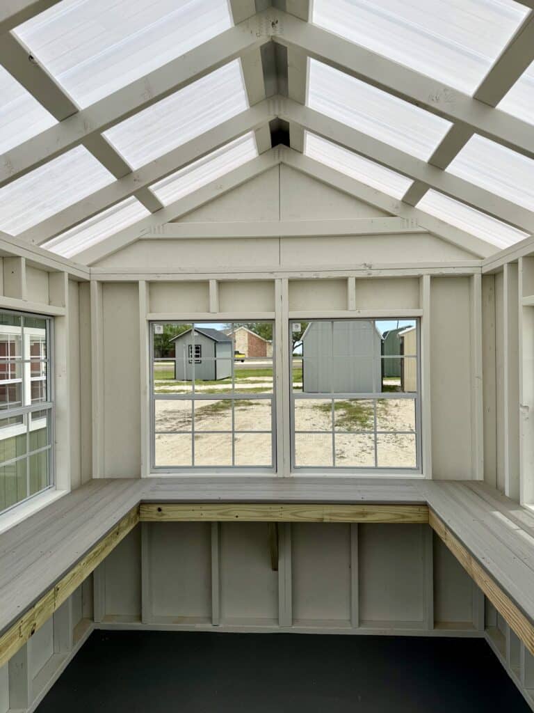 076040226 8x12 Classic Greenhouse for sale Waco Texas Durable Outdoor Shed (7) 8x12 Classic Greenhouse