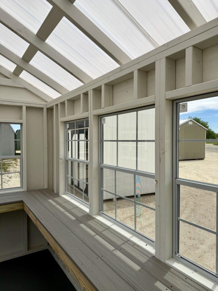 076040226 8x12 Classic Greenhouse for sale Waco Texas Durable Outdoor Shed (8) 8x12 Classic Greenhouse