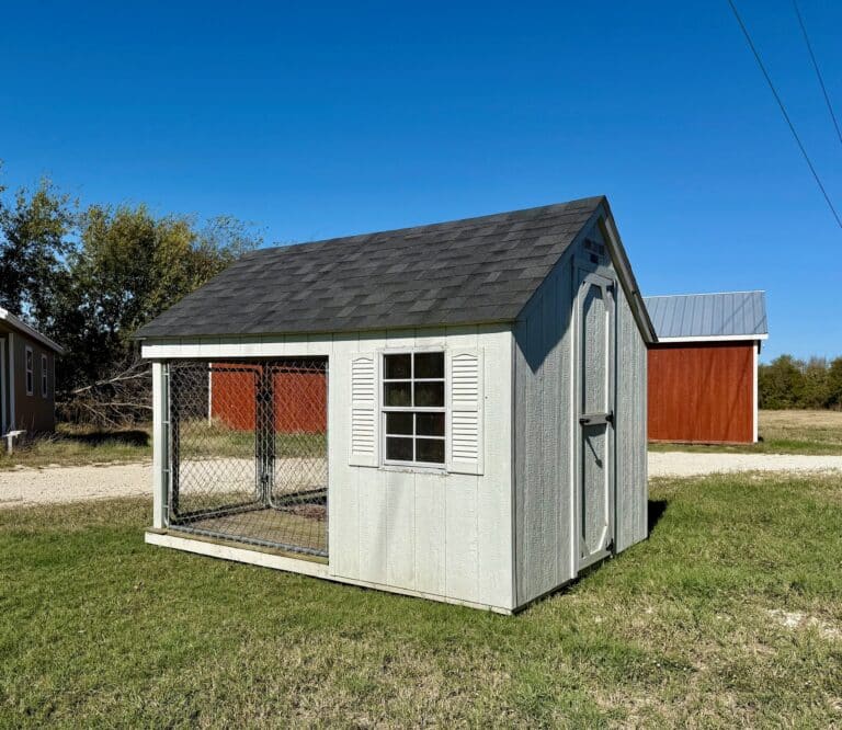 084031522HT 8x10 Dog Kennel for sale, Rental Return, Used (4) 8x10 Dog Kennel, Rental Return