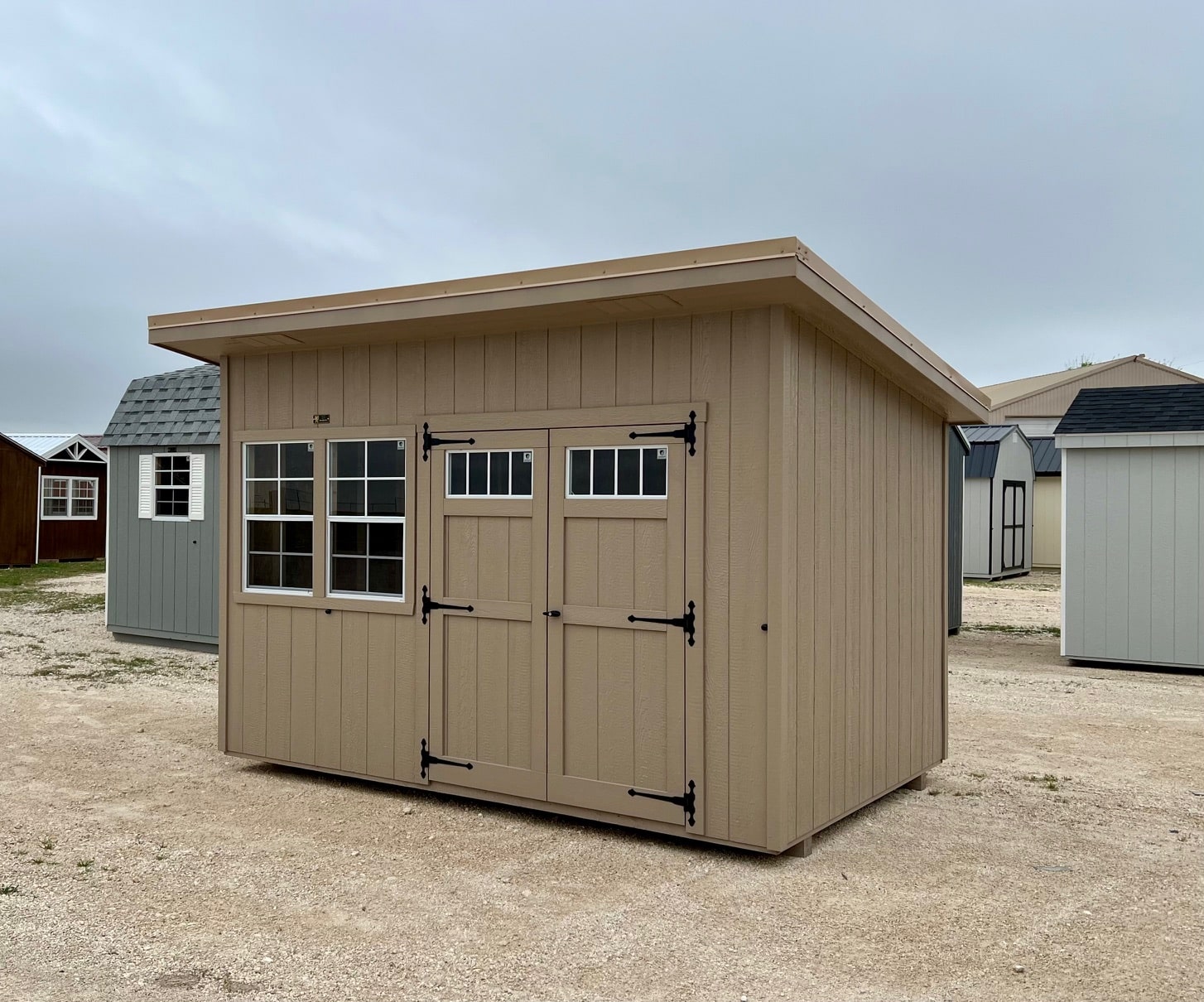 8x12 Studio Shed - Lone Star Structures