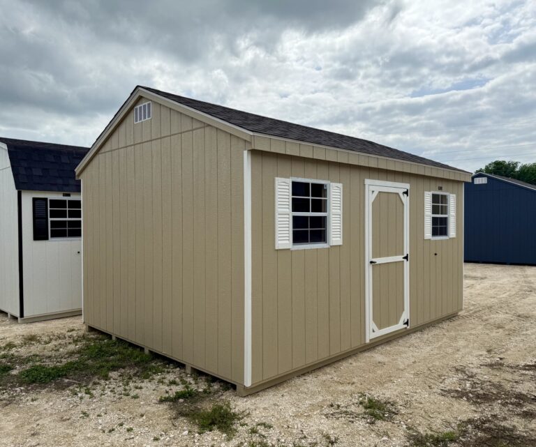 087041326 12x16 Workshop shed for sale Thornton Texas Durable Outdoor Storage (3) 12x16 Workshop