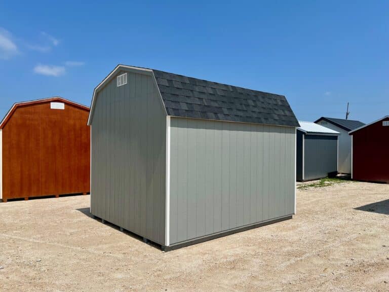 096032725 10x12 Dutchbarn shed for sale Lott Texas Durable Outdoor Storage 10x12 Dutchbarn