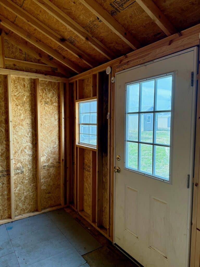 102032624HT 10x12 Workshop shed for sale Used Rental Return Rosebud Texas Durable Outdoor Storage (5) 10x12 Workshop, Rental Return