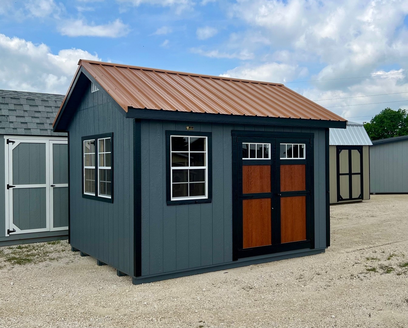 10x12 Classic Shed Lone Star Structures