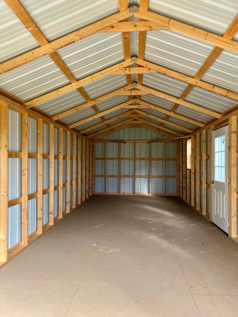 12x32 Metal Utility Shed