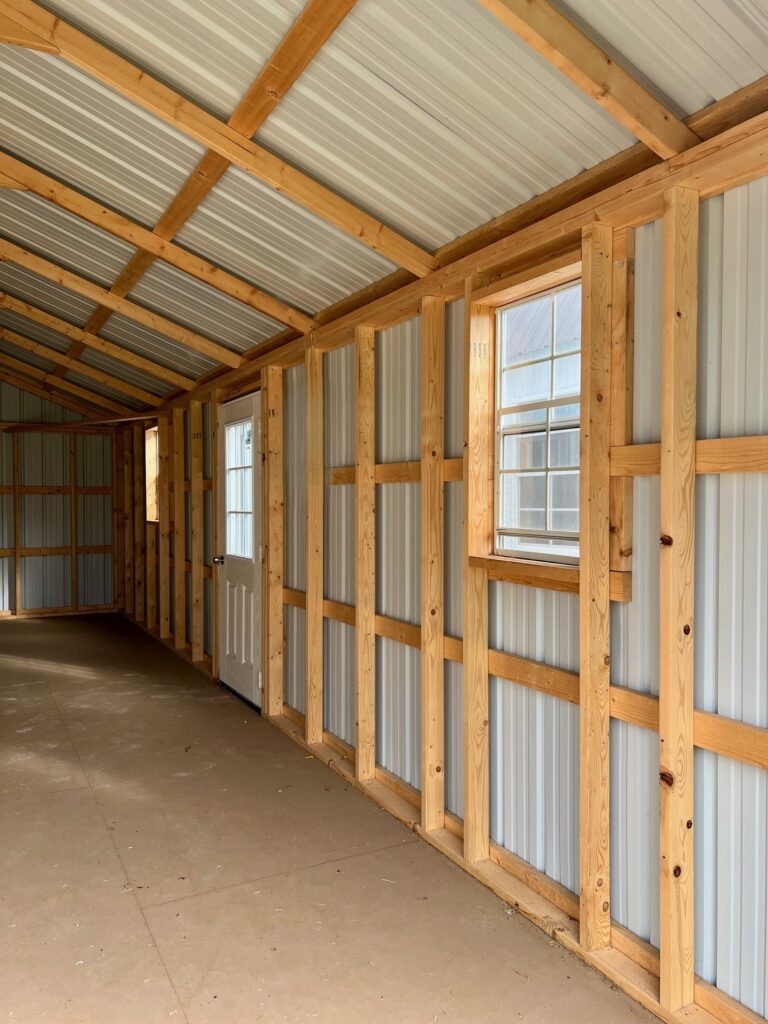 12x32 Metal Utility Shed
