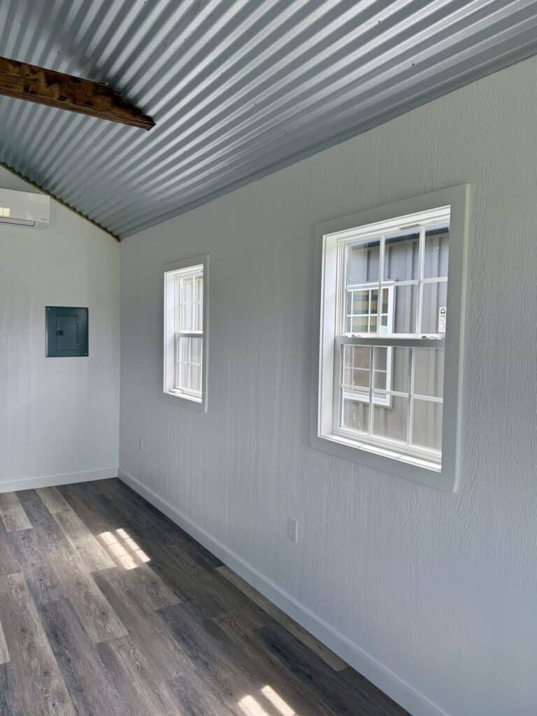 131052226 12x24 Outpost Cabin Finished Inerior for sale Lott Texas Durable Outdoor Living (17) 12x24 Outpost Cabin, Finished Interior