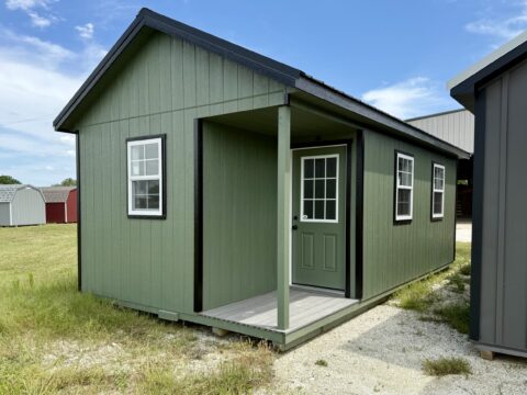 12x24 Outpost Cabin, Finished Interior