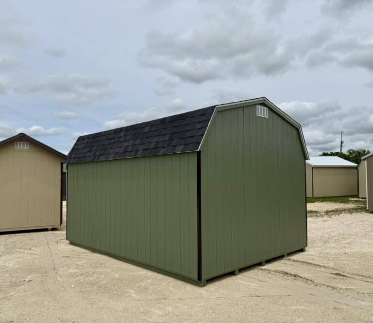 132052626 12x16 Dutchbarn shed for sale Lott Texas Durable Outdoor Storage (3) 12x16 Dutchbarn