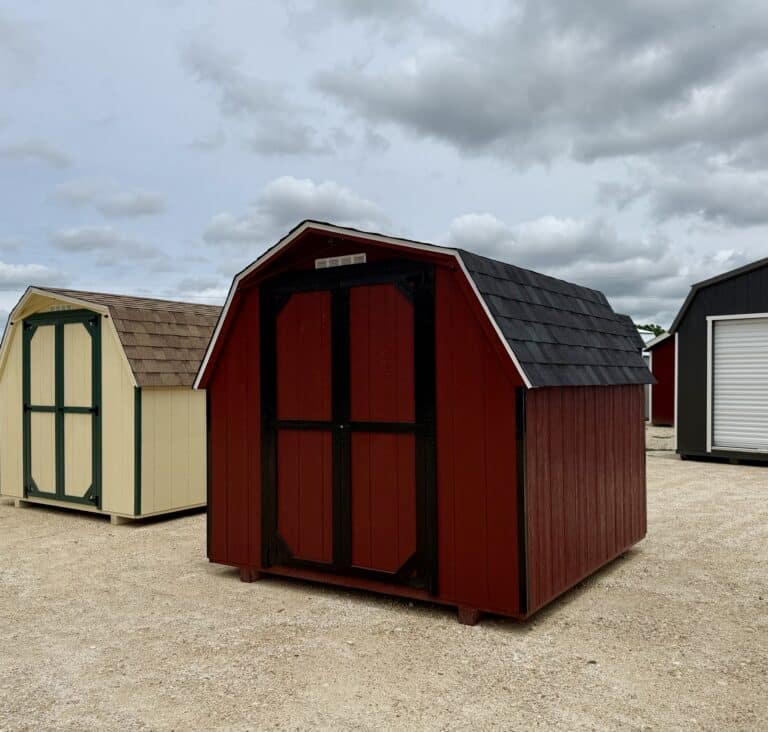 134052626 8x8 Minibarn shed for sale Rockdale Texas Durable Outdoor Storage (2) 8x8 Minibarn